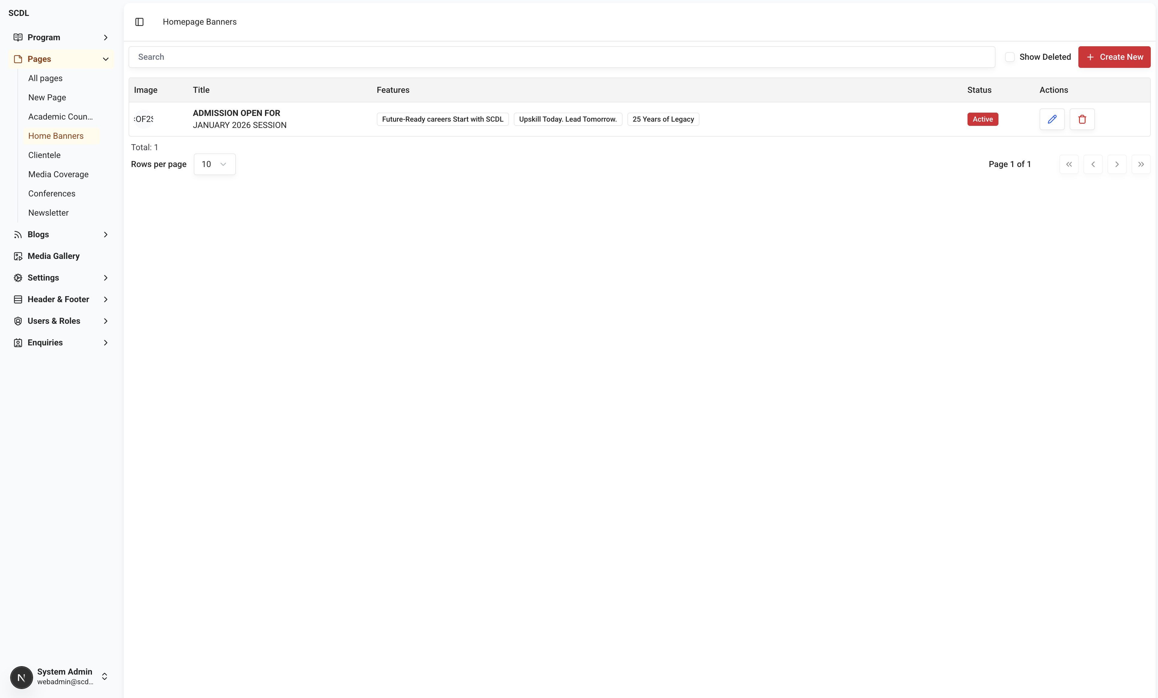 Banners Module Banners Module