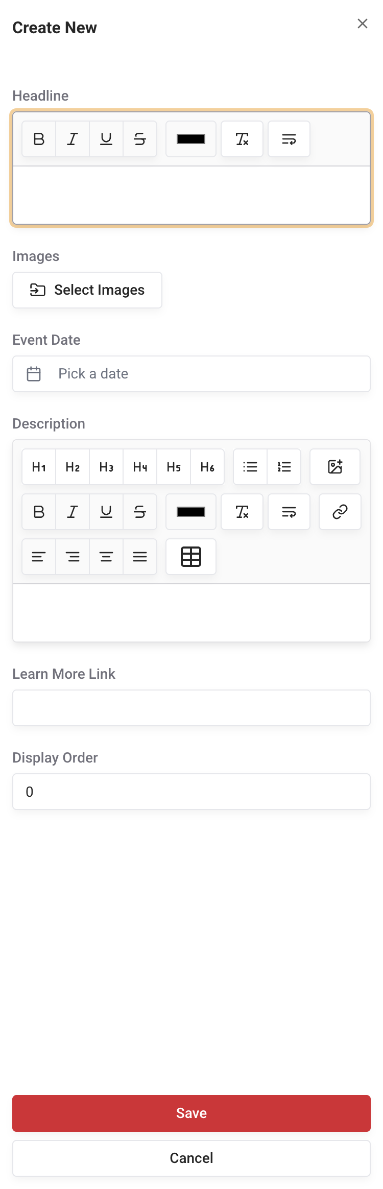 Conference Editor Conference Editor
