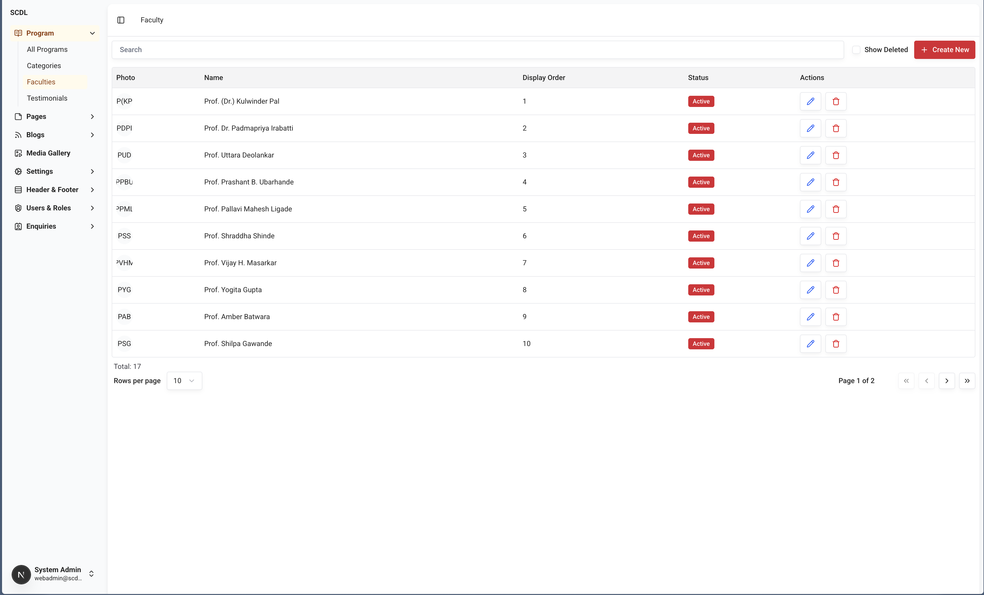 Faculty Page Faculty Page
