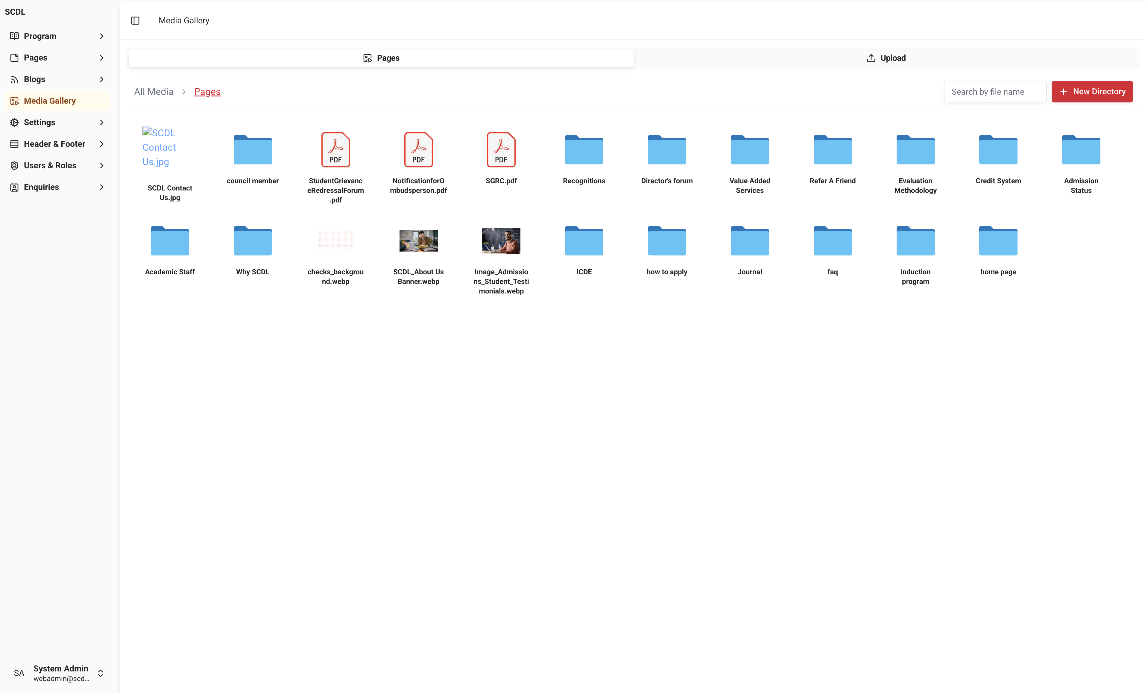 Media Gallery Overview Media Gallery Overview